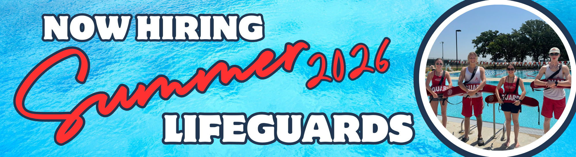 Website Banner - Hiring Lifeguards 2026