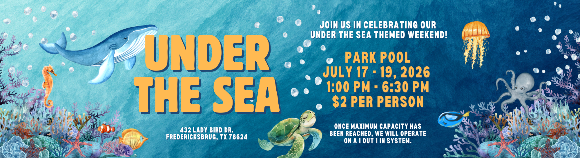 Under the Sea Banner