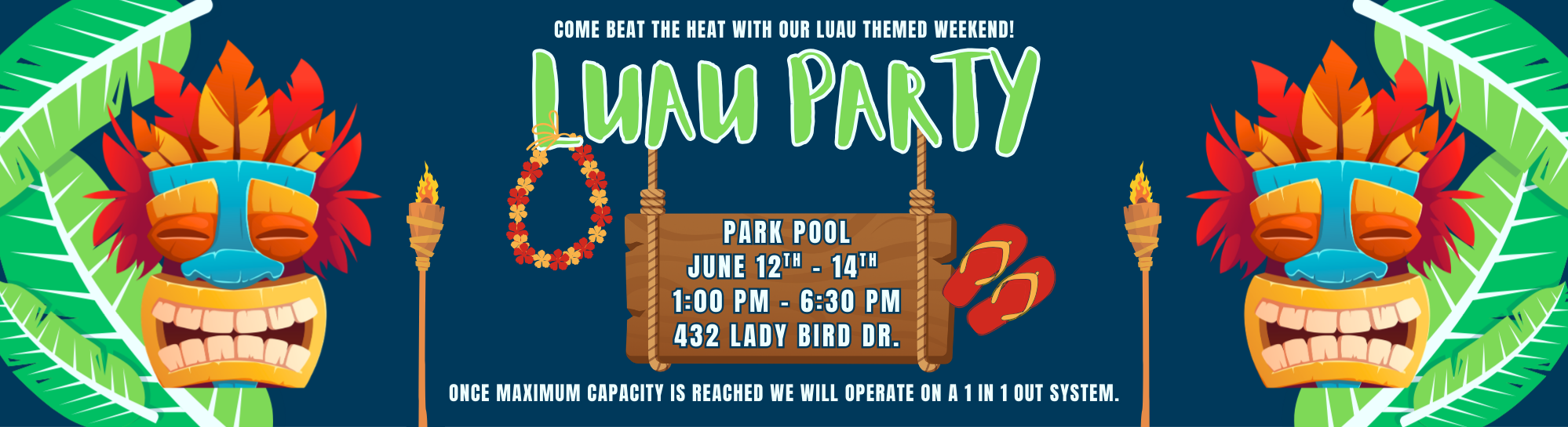 Luau Banner